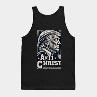 Trump Anti Christ Tank Top